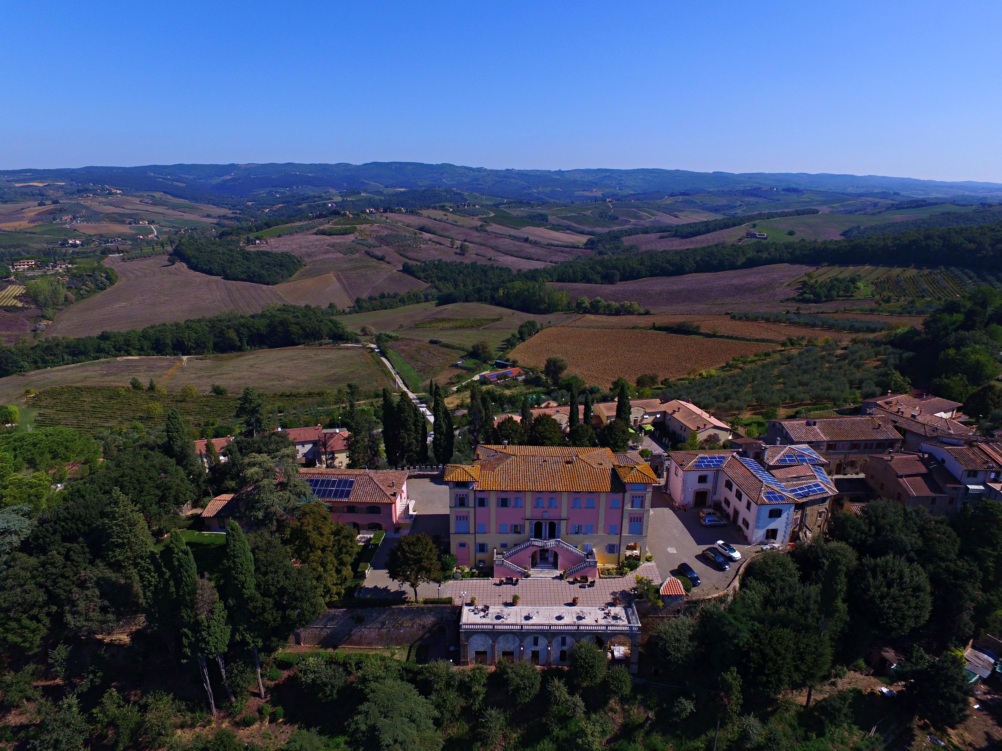 Villa Lecchi Hotel Wellness Colle Val D'Elsa Exterior photo